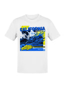 California Retro Vibes Splash Art Men's T-shirt