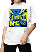 NYC Vibrant Subway Art Design Women's T-shirt