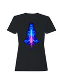 Chakra Meditation Energy Aura Women's T-shirt