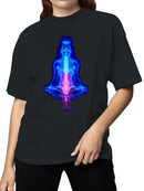 Chakra Meditation Energy Aura Women's T-shirt