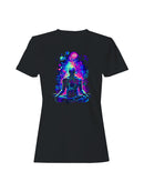 Cosmic Meditation Energy Art Women's T-shirt