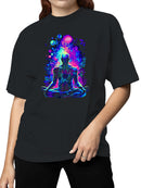 Cosmic Meditation Energy Art Women's T-shirt