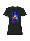 Cosmic Meditation Jungle Vibes Women's T-shirt