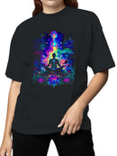 Cosmic Meditation Jungle Vibes Women's T-shirt