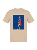 Vintage Motel Neon Sign Art Men's T-shirt