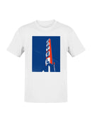 Vintage Motel Neon Sign Art Men's T-shirt