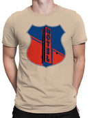 Retro Motel Shield Design Men's T-shirt