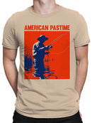 American Pastime Fishing Scene Men's T-shirt