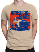 Vintage American Truck Art Men's T-shirt