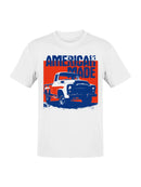 Vintage American Truck Art Men's T-shirt
