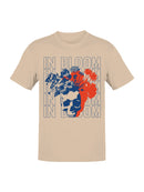 Floral Skull Design - In Bloom Men's T-shirt