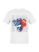 Floral Skull Design - In Bloom Men's T-shirt