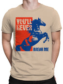 Unbreakable Spirit Horse Design Men's T-shirt