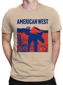 American West Cowboy Style Men's T-shirt
