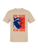 Statue of Liberty 250 Years Celebration Men's T-shirt