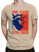Statue of Liberty 250 Years Celebration Men's T-shirt