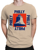 Philly Liberty Bell Retro Design Men's T-shirt