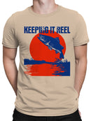 Keeping It Reel Salmon Sunset Men's T-shirt