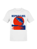 Keeping It Reel Salmon Sunset Men's T-shirt