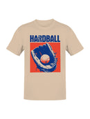 Vintage Hardball Glove Art Men's T-shirt