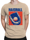 Vintage Hardball Glove Art Men's T-shirt