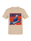 America Eagle Design EST 1776 Men's T-shirt