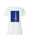 Vintage Motel Neon Sign Art Women's T-shirt