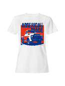 Vintage American Truck Art Women's T-shirt