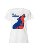 Wild American Howling Wolf Art Women's T-shirt