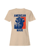American Made Buffalo Design Women's T-shirt