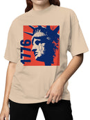 1776 Liberty Graphic Design Women's T-shirt