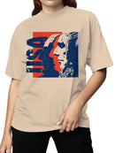 Duality Profile Art Design Women's T-shirt