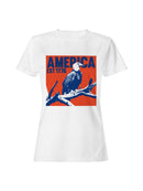 America Eagle Design EST 1776 Women's T-shirt
