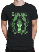 Beware the Western Witch Design Men's T-shirt