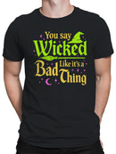 Wicked Witchy Fun Graphic Design Men's T-shirt