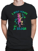 I Only Want a Brain Oz Scarecrow Men's T-shirt
