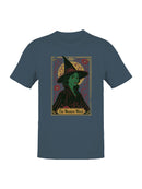 Enchanting Western Witch Design Men's T-shirt