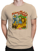 Follow the Yellow Brick Road Art Men's T-shirt