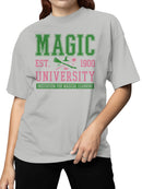 Magic University Est. 1900 Design Women's T-shirt