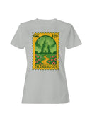 Vintage Emerald City Stamp Design Women's T-shirt