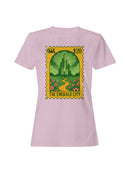 Vintage Emerald City Stamp Design Women's T-shirt