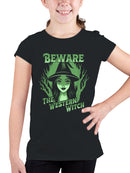 Beware the Western Witch Design Youth's T-shirt