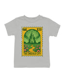 Vintage Emerald City Stamp Design Youth's T-shirt
