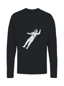 Cosmic Skeleton in Space Men's Long Sleeve