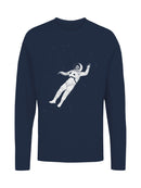 Cosmic Skeleton in Space Men's Long Sleeve