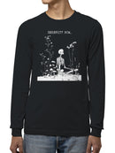 Serenity Now Skeleton Meditation Men's Long Sleeve