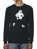 Panda Jogger in Sneakers Men's Long Sleeve