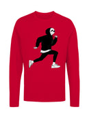 Speedy Sloth Jogger Illustration Men's Long Sleeve