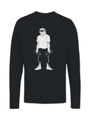 Workout Sloth with Dumbbells Art Women's Long Sleeve