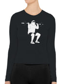 Sloth Powerlifting Squad Goals Women's Long Sleeve